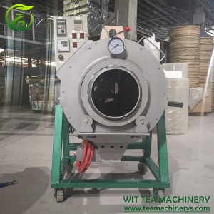 Máquina de fixação de chá verde para aquecimento a gás líquido em barril de 50 cm ZC-6CST-50