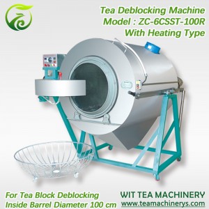 Machine de déblocage et de tamisage de thé à air chaud ZC-6CSST-100R