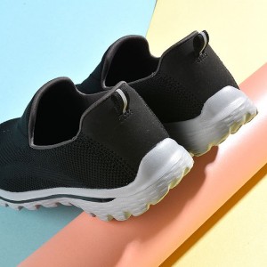 Lalaki Breathable Upper Flying Knitted Sneakers Nyaman Sapatu Kasual