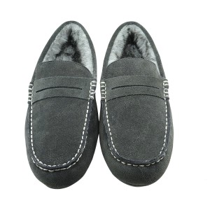 Men's Moccasin Slippers Slip On Casual Shoes