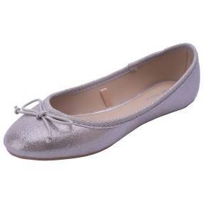 Zapatillas de ballet planas con lazo elástico para niñas