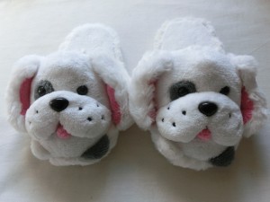 Pantuflas Lovely Puppy para niñas y niños