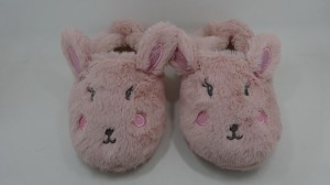Me Ntxhais 'Adorable Bunny Slippers Causal Warm Slip on Shoes