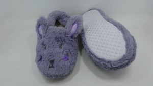 Küçük Kızların Sevimli Tavşan Terlikleri Nedensel Sıcak Tutma Ayakkabıları