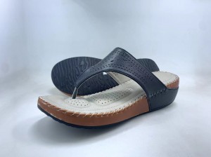 Flip Flops Sandals ji bo Jinan Comfortable Walk Summer Wedge Sandal