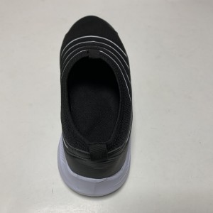 მამაკაცის ჩვეულებრივი კომფორტული რბილი სასეირნო ფეხსაცმელი ნაქსოვი მსუბუქი სპორტულ ფეხსაცმელზე