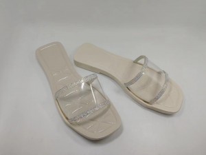 Naisten Naisten Slide Sandaalit Litteät kengät neliömäisellä kärjellä