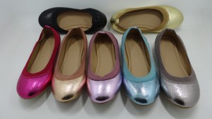 Dievčenské detské tanečné topánky Ballet Flats