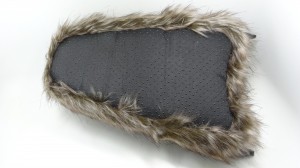 Slippers malie Grizzly Bear Stuffed Animal Furry Claw Paw Slippers Tamaiti & Matutua La'ei seevae