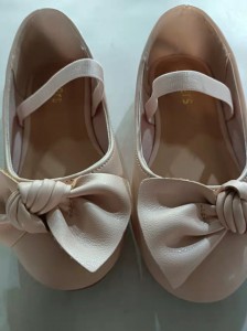 Anak Perempuan Sepatu Mary Jane Pernikahan Bunga Pengiring Pengantin Sepatu Hak Berkilau Putri Sepatu untuk Balita Anak