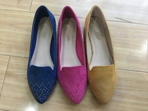 Froulju Dames Pointed Toe Flat Shoes Casual Shoes