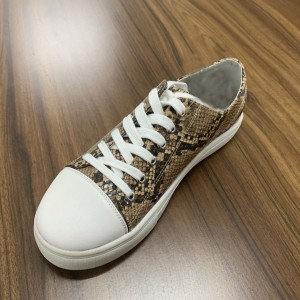 Women’s Vegan Leather Lace Up Casual Shoes