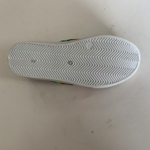Unisex Barudak jeung Kasual Slip-on Dicitak Kanvas Sapatu Sneaker