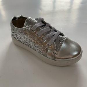 Sepatu Kasual Slip On Glitter Anak