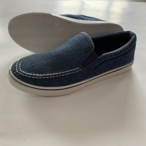 Herre Canvas Slip-On Loafer, fritidssko, komfort hele dagen