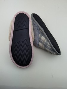 Womens Slipper Memory Foam Fluffy Soft Hangat Slip On House Sandal, Anti-Skid Nyaman Mewah kanggo Indoor Outdoor