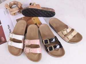 Mga Sandal sa Babaye nga Borken Style Slides