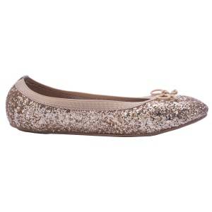 Sepatu Balet Perempuan Glitter Flats