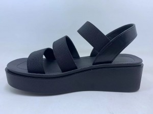 Calzature d'estate di sandali stretch per donna