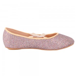 Zapatos de vestir para nenas, bailarinas Mary Jane con purpurina