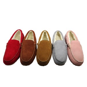 2021 Good Quality Warm Moccasin Slippers – Womens Indoor/Outdoor Basic Memory Foam Moccasin Slipper  – Teamland