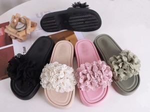 ქალის სანდლები სლაიდები საზაფხულო ფეხსაცმელი