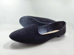 Γυναικεία γυναικεία μαύρα φλατ παπούτσια