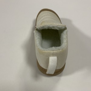 נעלי בית לילדים נגד החלקה ביתי צמר רך מרופדת נעלי חורף חמות מקורה חיצונית נעלי בית לילדות ולבנים