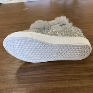 Kids Fur slip on shoes casual shoes