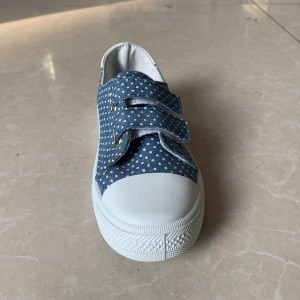 Kinders se gemaklike skoen met klittenband-atletiese sneaker
