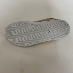 Fashion Laser PU Velcro Easy Wear საბავშვო Loafer Sneaker