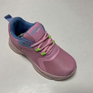 Sneakers Bocah-bocah wadon Sepatu Lari Atletik Tali Ambegan Ringan kanggo Bocah-bocah / Balita