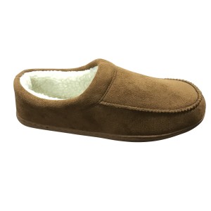 Männer Microsuede Slippers mat Memory Schaum Slip On Casual Shoes