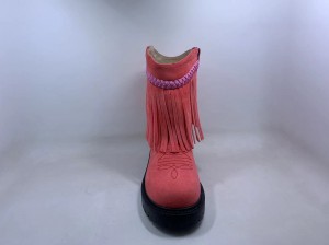 Mga Botas sa Bata sa Bata Fashion Tassel Booties