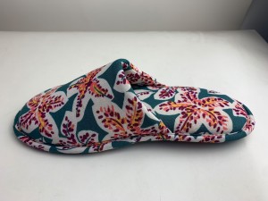 Дамски ултралеки, меки вътрешни памучни ленени чехли с отворени пръсти Домашни чехли