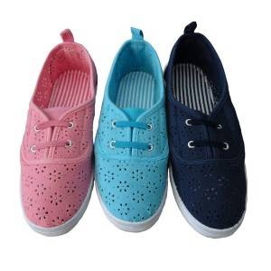 Jinên Floral Canvas Shoes Low Top Casual Walking Shoes Loafers