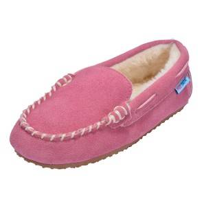 မိန်းကလေး ယောက်ျားလေးများ ဂန္တဝင် Suede သားရေ Moccasin ဖိနပ်