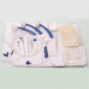 CE FDA ISO Medical Instrument Disposable Single Use Central Venous Catheter Nursing CVC Set
