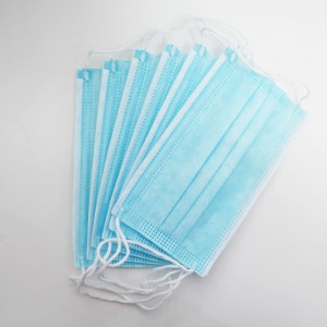 China Wholesale Microscope Glass Quotes - Disposable 3 Ply Blue Color Face Mask Non-Woven Wholesale Face Mask – Teamstand