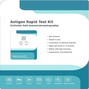 Kit cassetta test rapido antigene CE per kit diagnostico di malattie infettive Covid-19