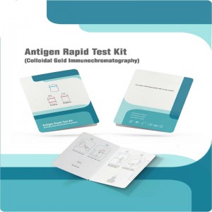 Kit de casstte de prova ràpida d'antigen CE per a kit de diagnòstic de malalties infeccioses Covid-19