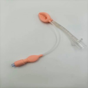 Whakapaia te PVC Silicone Lumen Medical Consumables Cuff Surgical Laryngeal Mask Airway