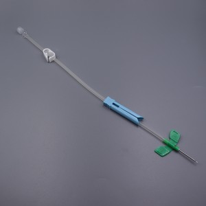 aguja disponible médica del avf de la aguja de la fístula AV de la seguridad de 15G 16G 17G