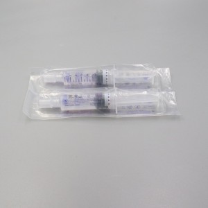 Kertakäyttöiset steriilit suolaliuoshuuhteluruiskut PP esitäytetty ruisku 3 ml 5 ml 10 ml