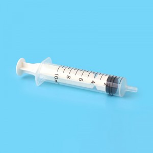 Medicinski pribor odobren od Ce FDA 1ml 3ml 5ml 10ml 20ml 60ml Plastična Luer Lock Slip jednokratna štrcaljka s iglom