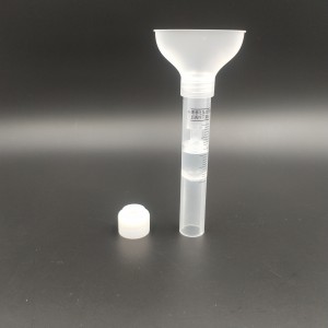 DNA/RNA Sterile v Shape Tys-01 Samletrakt Testprøverørenhet Spyttsamlingssett