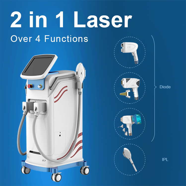 808nm Diode Laser IPL E-light Beauty Equipment pentru clinică