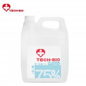 2.5L 75% Alcohol Disinfectant TECH-BIO
