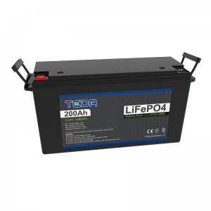 باتری چرخه عمیق لیتیوم یون فسفات LiFePO4 قابل شارژ