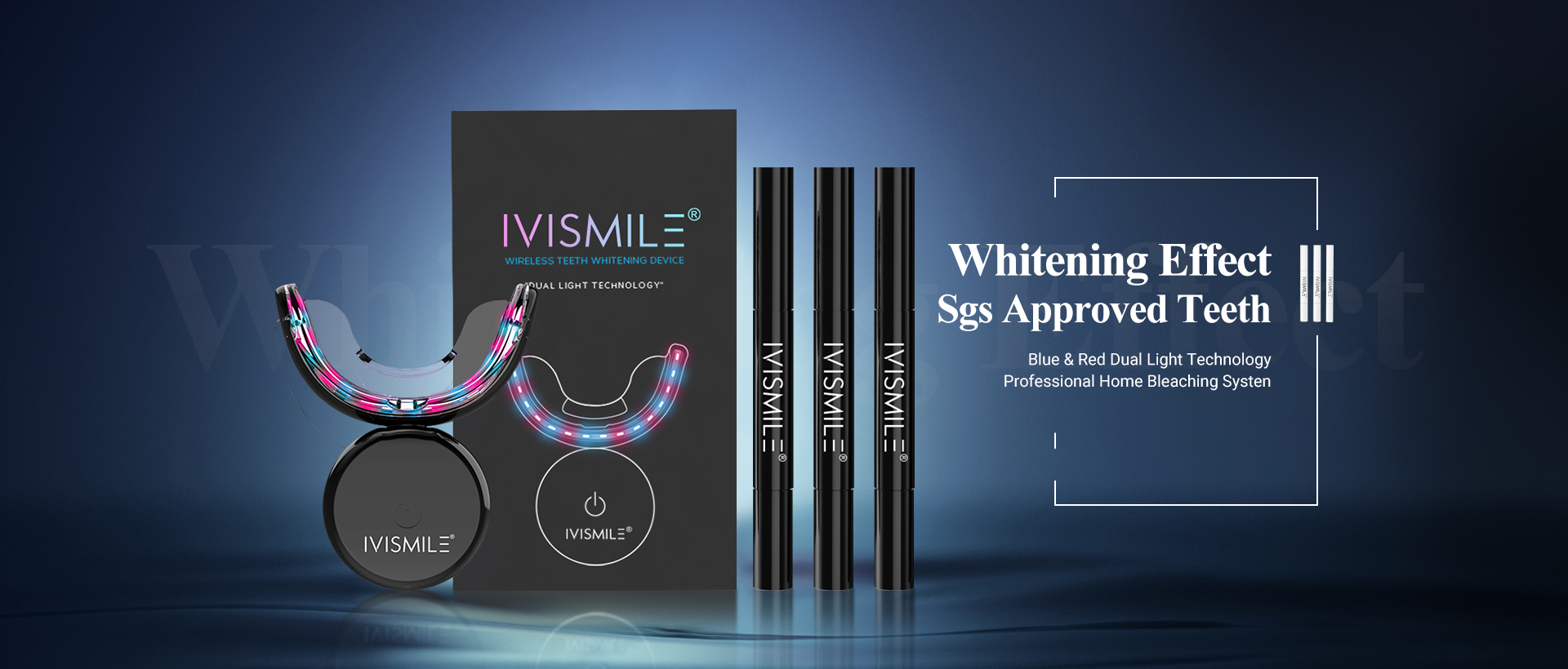 Teeth Whiten Led Wireless Zahnaufhellungsset LED-LICHT